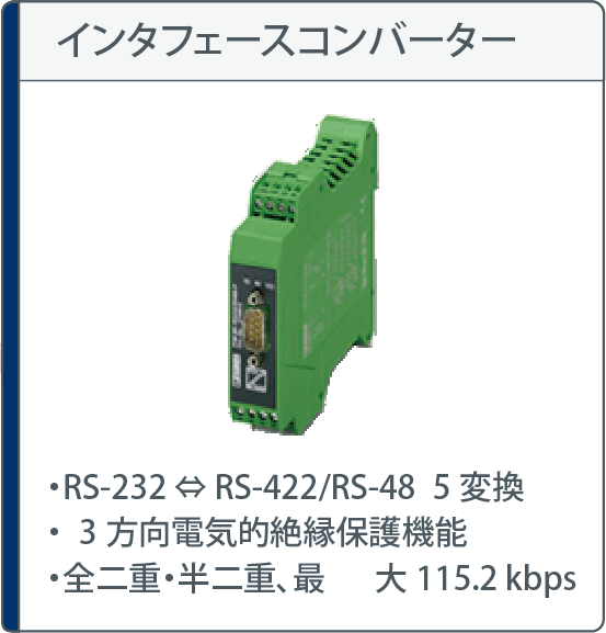 インタフェースコンバーター
